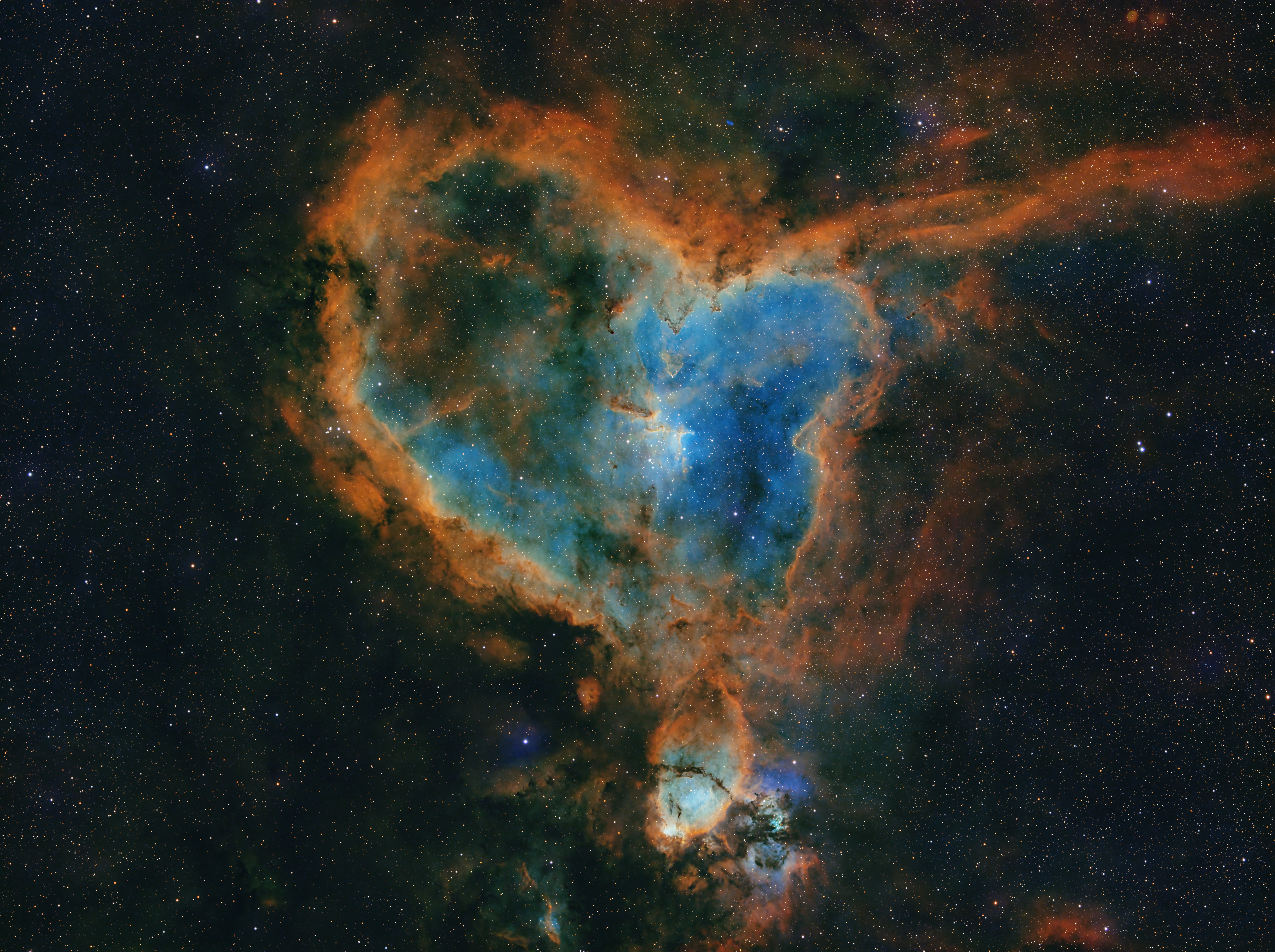 IC 1805 Heart Nebula - Astrofotografie
