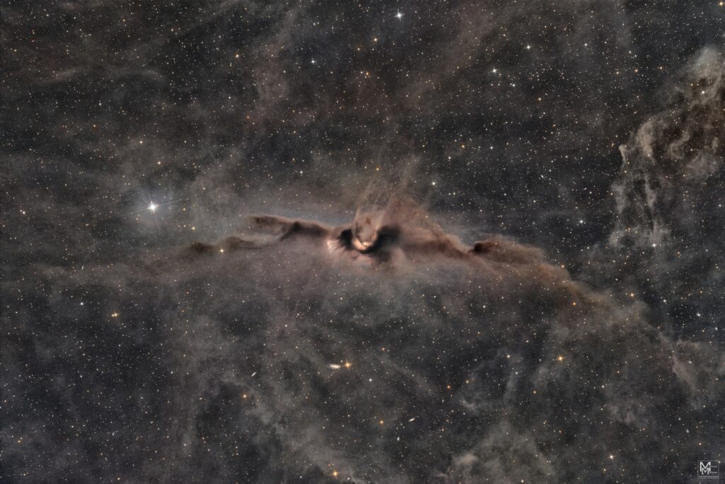 LDN 43 Bat Nebula - Astrofotografie