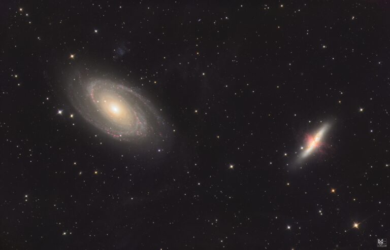 M81 & M82 Bodes & Cigar Galaxy - Astrofotografie
