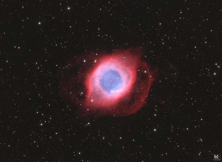 NGC 7293 Helix Nebula - Astrofotografie