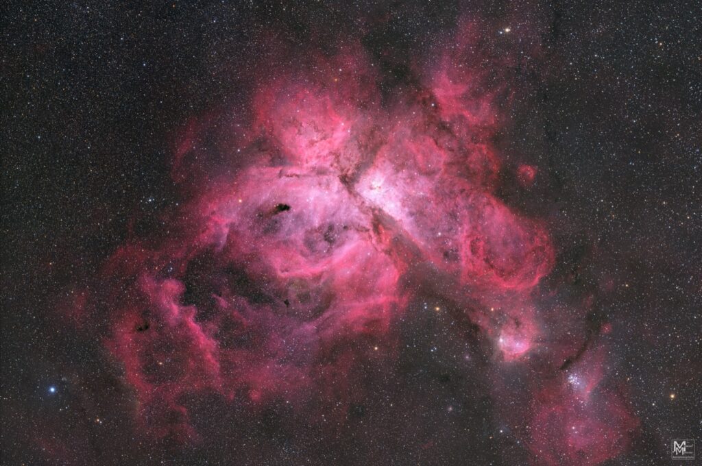 NGC 3372 Eta CarinaNebula TT2600mm FRA280 9h13m HaLRGB