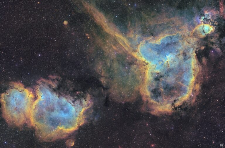 Heart & Soul Nebula ASI 2600MM & TT2600MM FRA 280 45h20m SHO